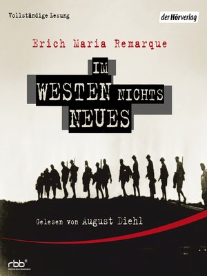 cover image of Im Westen nichts Neues